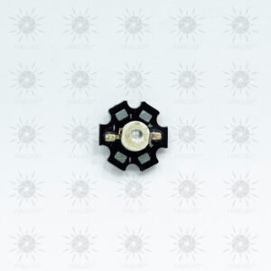 led azul real con disipador