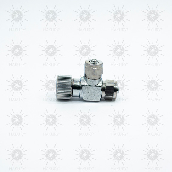 válvula metálica dos salidas